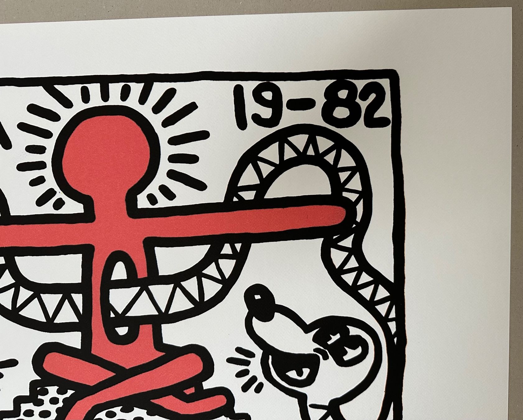 Dipinti: Keith Haring: USA, POP Art 39/150 – Nuovo (secondo la descrizione) da Meilen venduto da Smgdesign 4