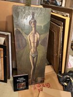 HUILE SUR PANNEAU SIGNÉE VIVALDO MARTINI(1908-1990) + livre
