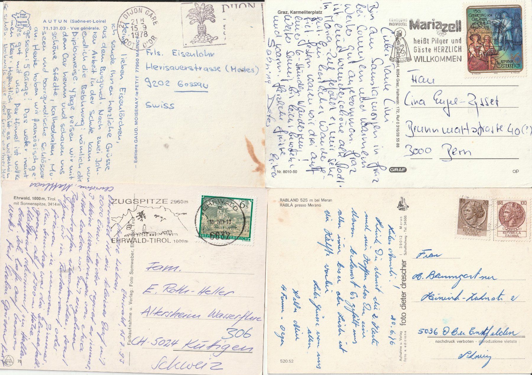 Cartoline postali: 20 Karten Weltweit – Usato da Lumbrein venduto da made02 1