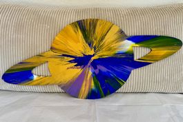 Damien Hirst - Spin Painting Saturn 2009