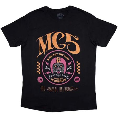 MC5 Unisex T-Shirt 1969 (Black) NEU/OVP