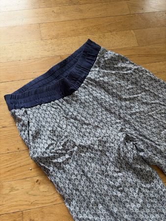 Pantalon léger d'été à motifs originaux, taille M