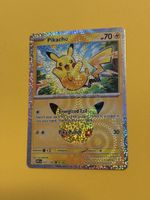 Pokémon Karte Pikachu 30th 30C EN 037/128 (15/30) Englisch