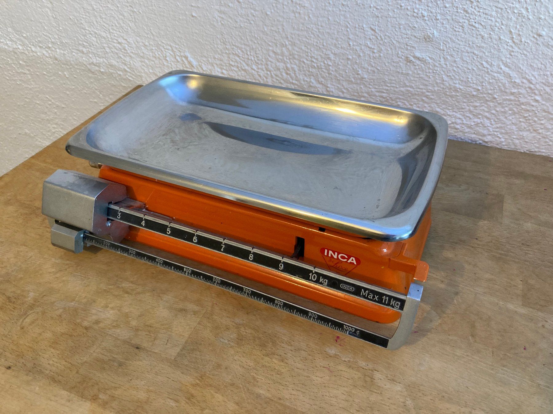 Bilance da cucina: Küchenwaage Marke INCA De Luxe orange – Usato da Wäldi venduto da 1491Dominik 1