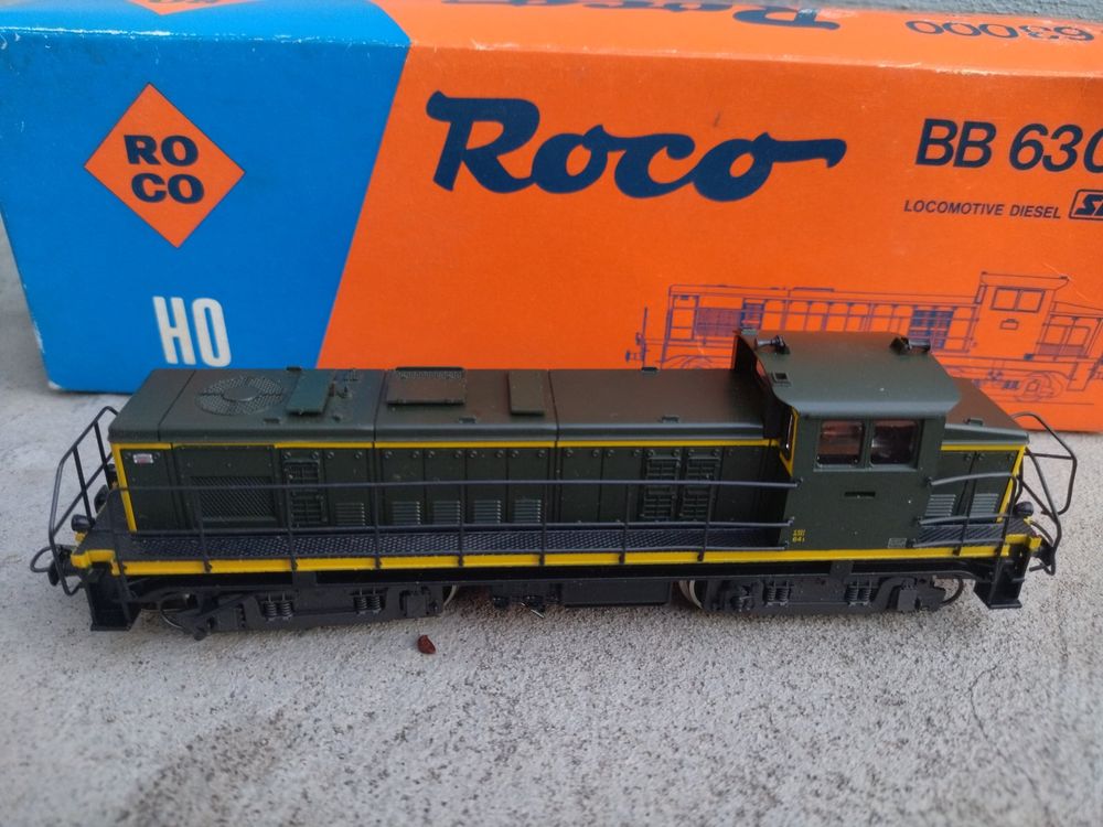 ROCO Loco 04158 A BB 63000, boîte d'origine, train HO