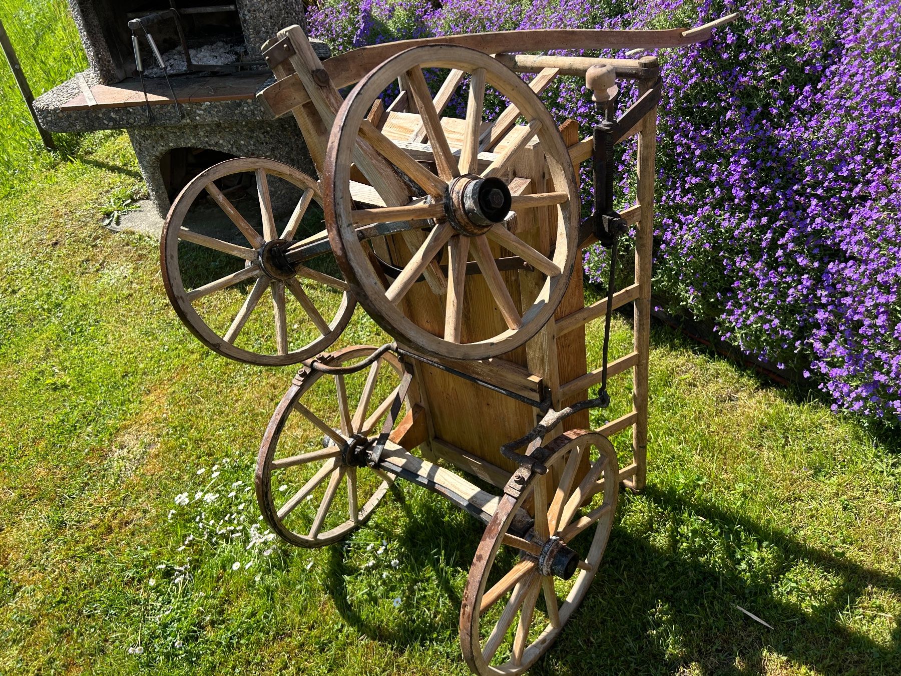 Articoli in legno: Leiterwagen Leiterwägeli – Usato da Rorbas venduto da Lul4 4