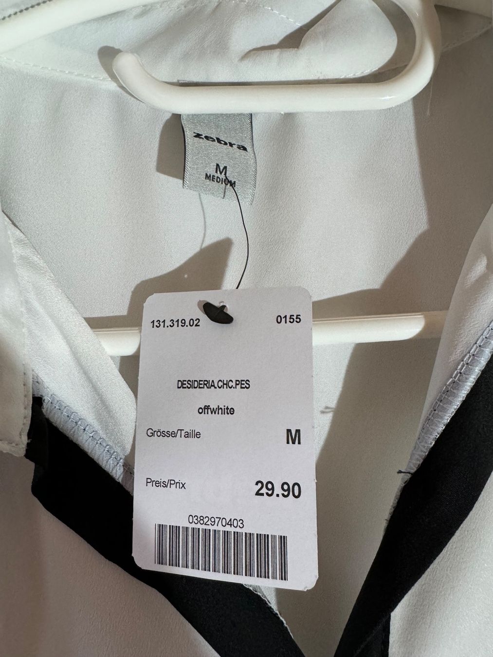 Zebra Camicette: Schöne Bluse von Zebra Gr. M – Nuovo e nell'imballaggio originale da Grosswangen venduto da second_hand_dress 1