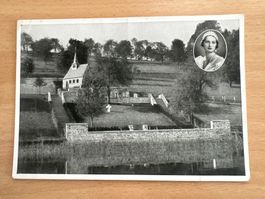 Alte Postkarte Kappelle Küssnacht, Königin Astrid