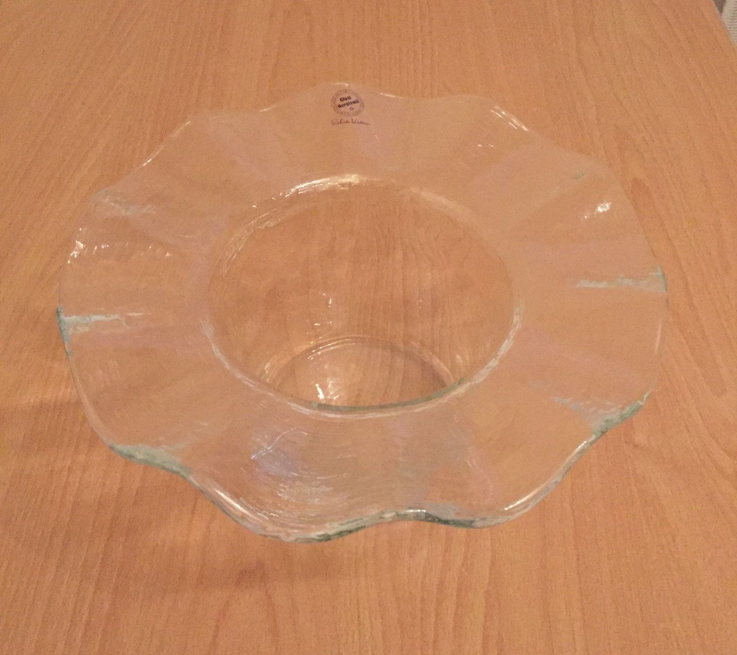 Glasi Hergiswil Ciotole: Schale von der Glasi Hergiswil – Nuovo (secondo la descrizione) da Basel venduto da Seifehuesli 1
