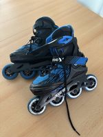 Pattini in linea Extend, blu e neri no.32-35
