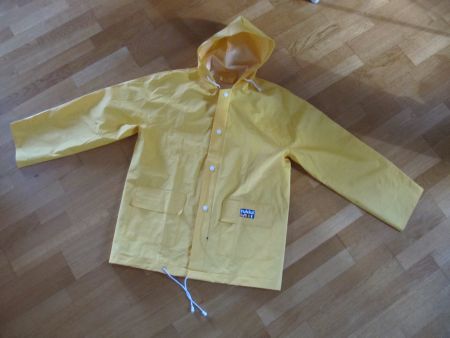 Regenjacke, RUKKA, gelb, Gr. M