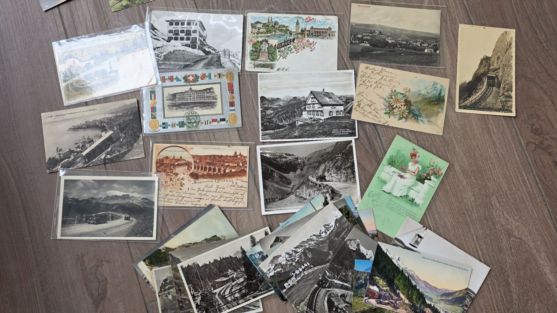 Cartoline postali: Schweizer Ansichtskarten ca 500 Lot Nr.2 – Usato da Reichenburg venduto da ibiza18 2