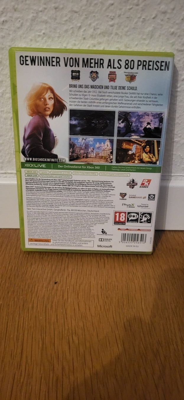 Microsoft Giochi: Xbox 360 - Bioshock Infinite – Usato da Münsingen venduto da Heroism2010 1