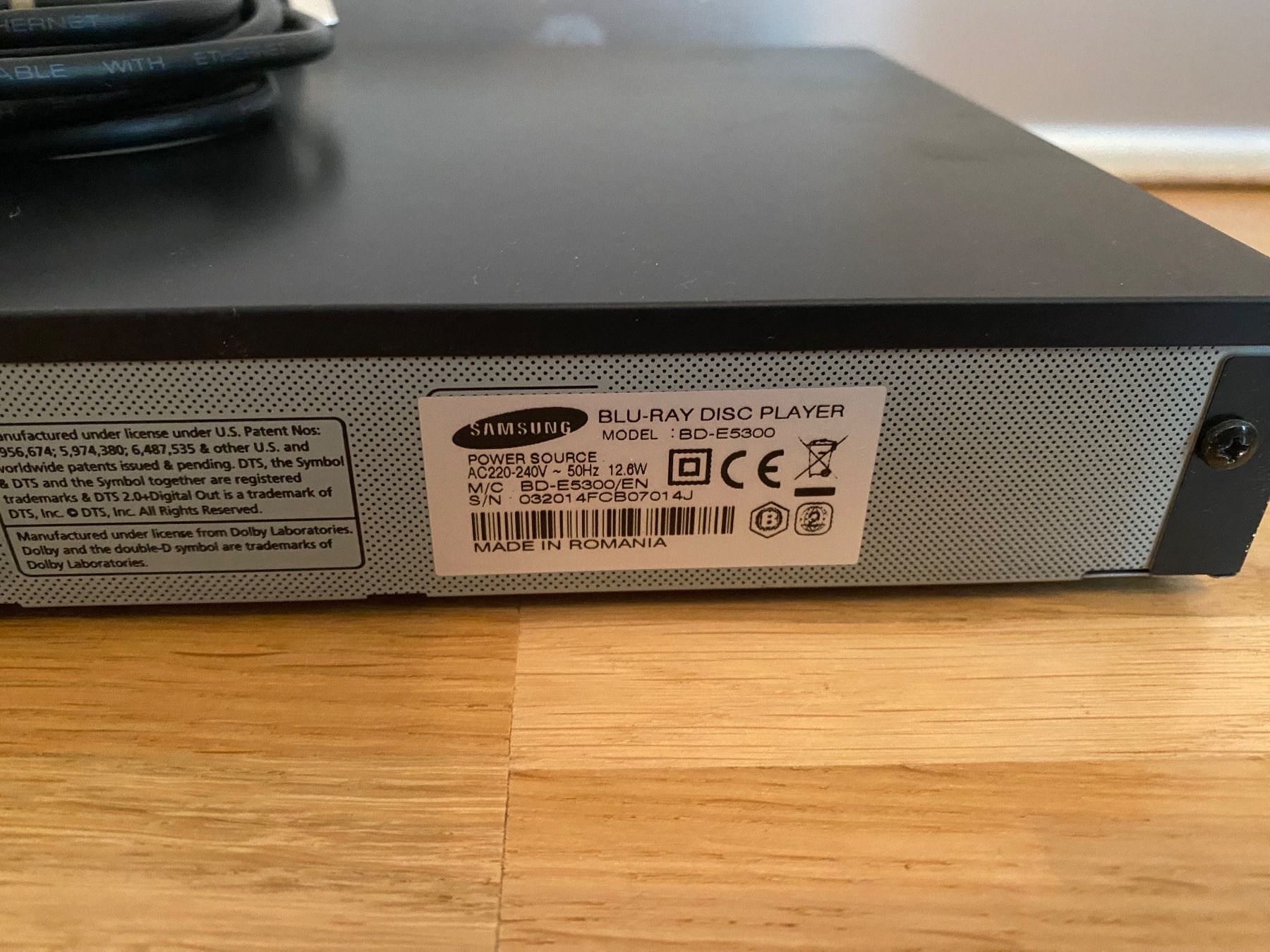Samsung Audio- & Mediensysteme: Samsung Blu-ray Disc Player / BD-E5300 – Gebraucht aus Rotkreuz von mia_dc2r 3