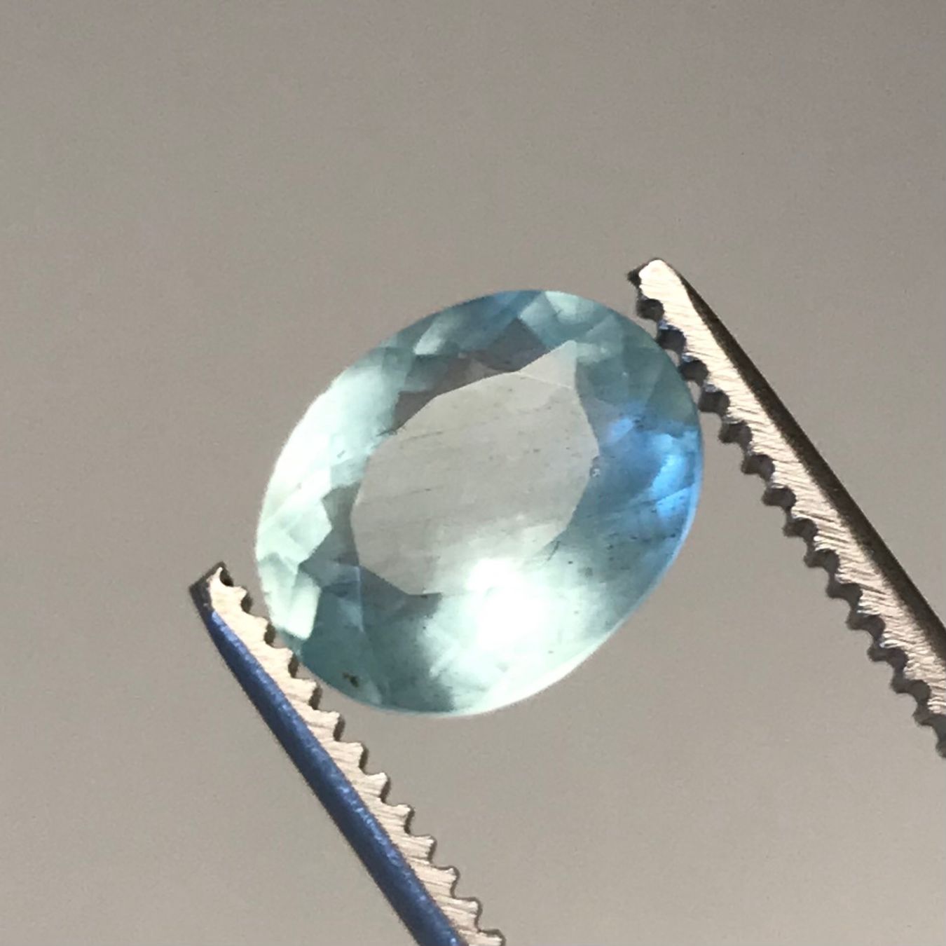 Pietre preziose: Aquamarin Edelstein, 3.2 Karat, milchig hellblau – Nuovo (secondo la descrizione) da Biel venduto da djvalbnc 5