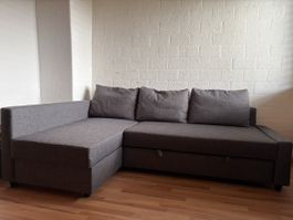 Eckbettsofa mit Bettkasten Friheten
