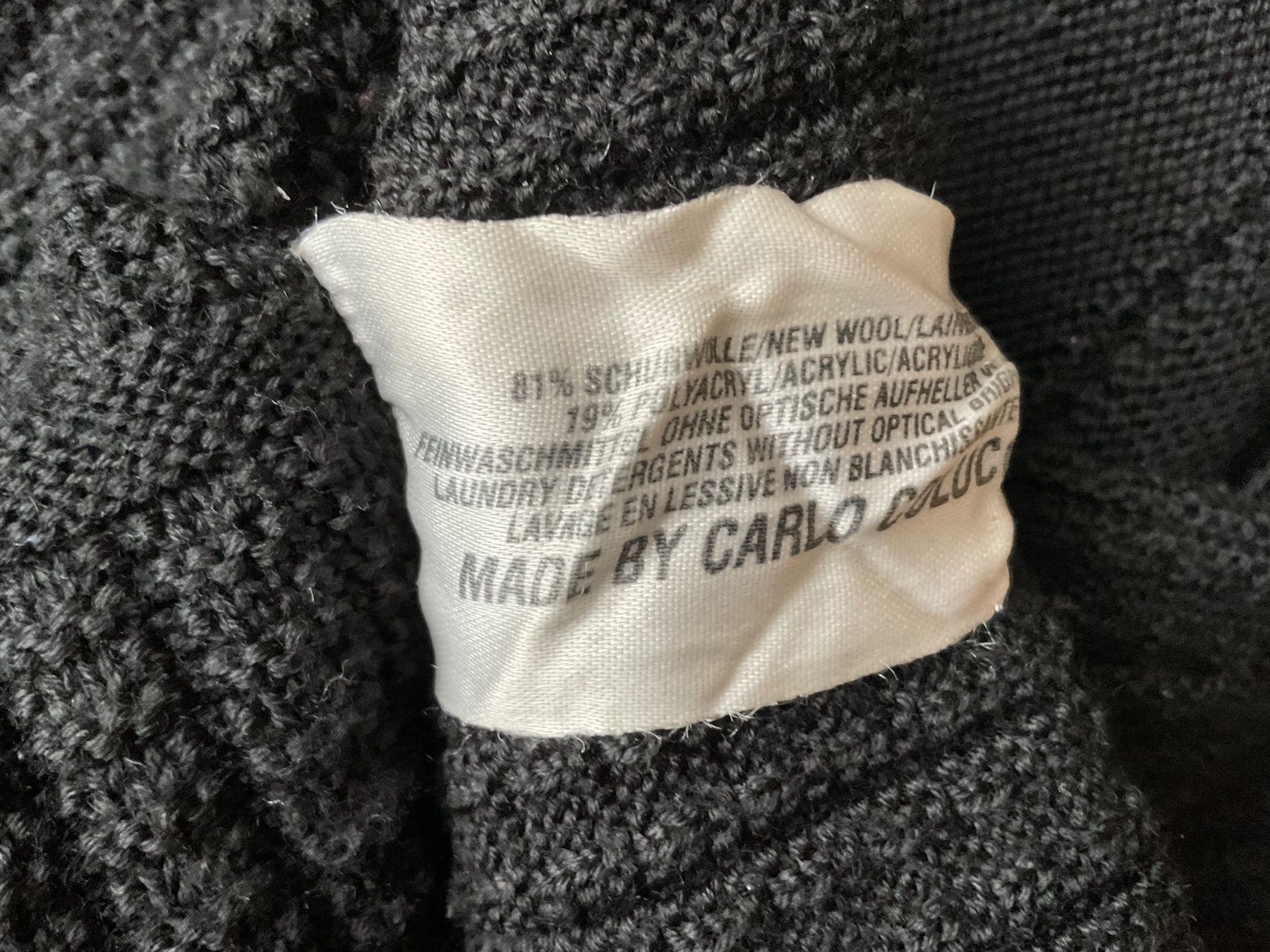 Carlo Colucci Maglioni & Felpe: Carlo Colucci toller Pullover Schurwolle Gr.L – Usato da Weiningen ZH venduto da moon-55 3