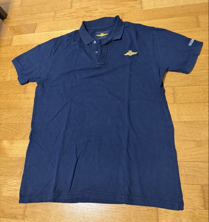Original Aviatik Polo Shirt, Gr. XXL, dunkelblau