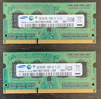 Samsung 4GB (2x2GB) DDR3 RAM, Memory, Arbeitsspeicher