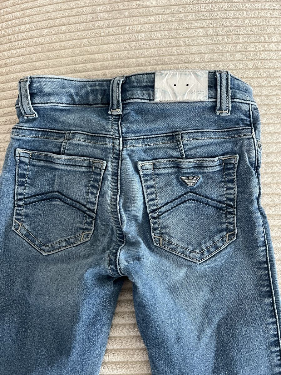 Armani Pantaloni: ARMANI JEANS STRETCH SEHR SCHMAL GR 128/134 – Usato da Basel venduto da theo-g77 5