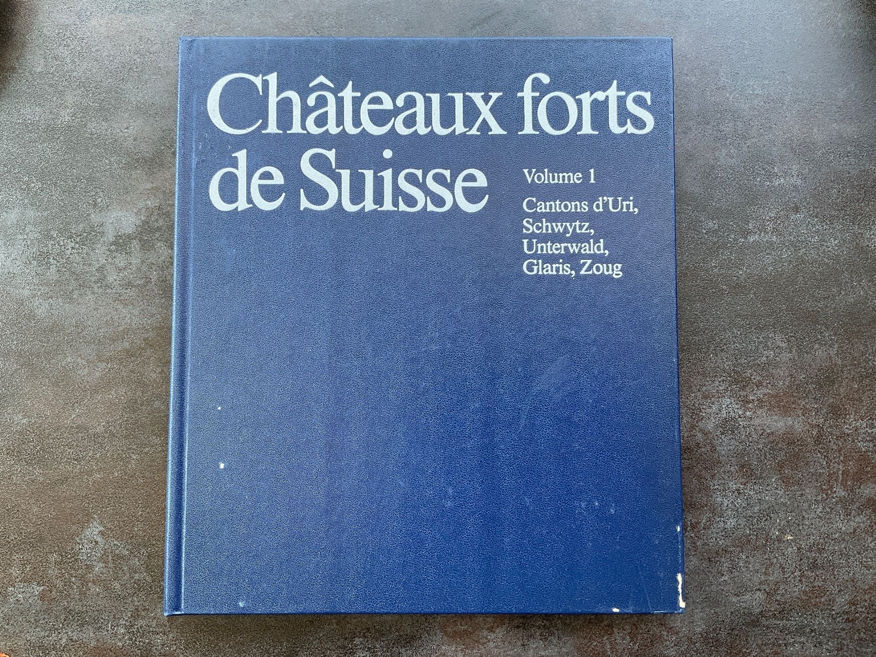 Libri: Ensemble de 9 livres "Châteaux forts de Suisse" – Usato da Avenches venduto da Lactobacille 1