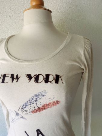 MAISON SCOTCH XS PULLI SHIRT NEW YORK LA EIN LIEBLINGSSTÜCK