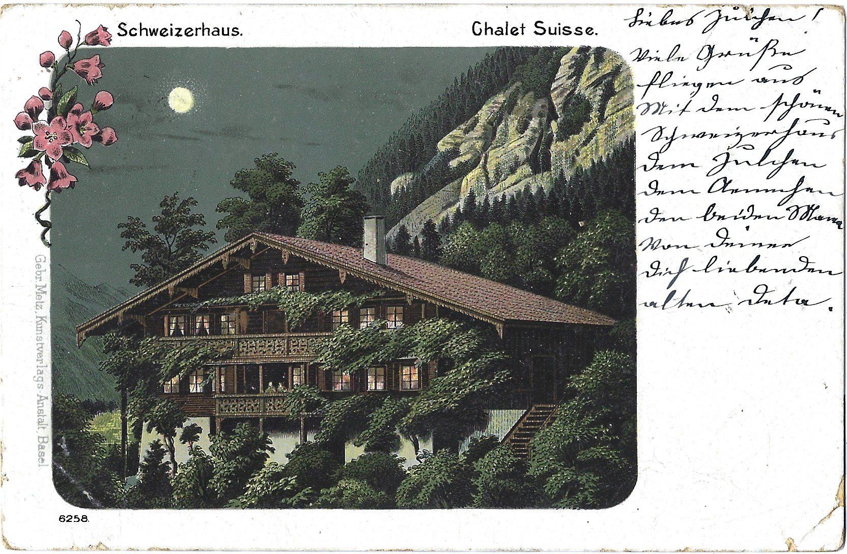 Cartes postales: Schweizerhaus.   -     Chalet  Suisse. – D'occasion à Bütschwil par Jackson1A
