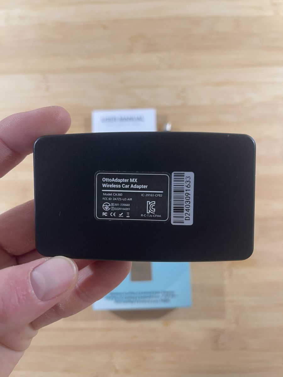 Unità & Adattatore: Ottocast Wirless Apple/Android Carplay Adapter -Multi Phone – Usato da Luzern venduto da Prof.Farnsworth 1