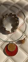 Unique Jewelry Set: Necklace, Bracelet, Earrings