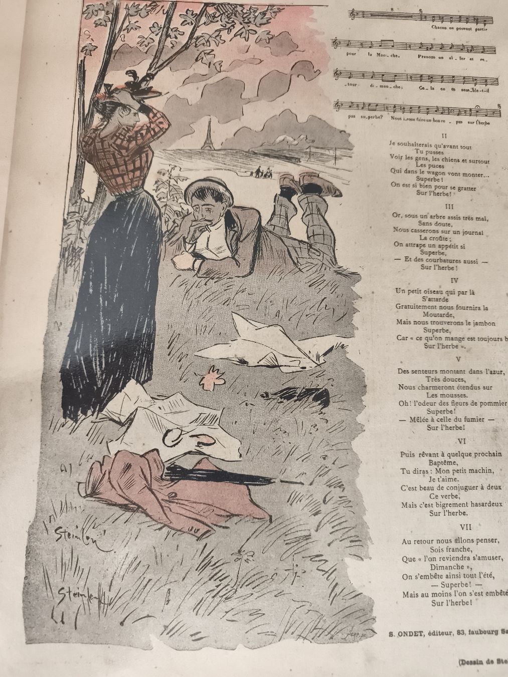 Incisioni: Lot 9 gravures d'époque  - Steinlen – Usato da Prilly venduto da jor_x27s 5