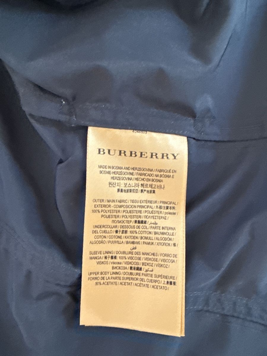 Burberry Giacche: Burberry Sandringham dunkelblau – Usato da Gibswil venduto da spongii 3