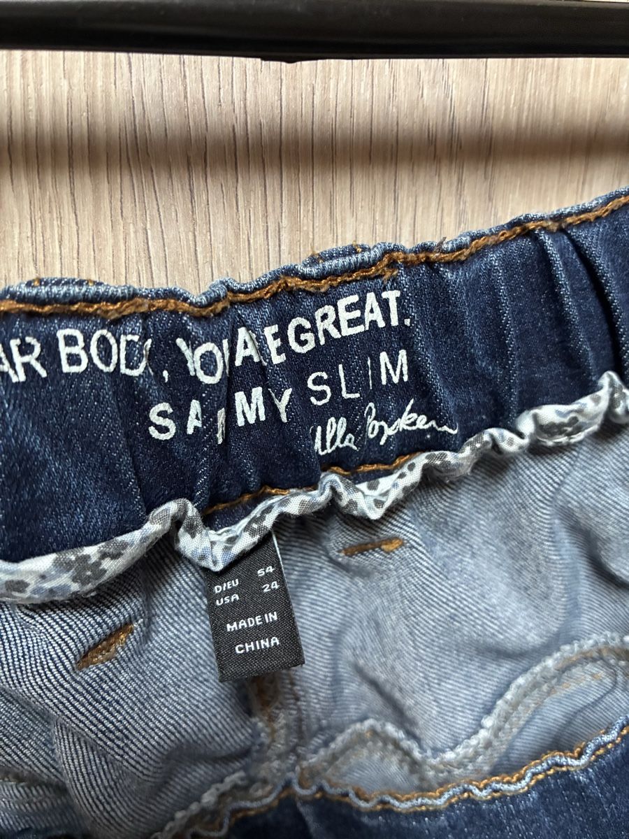 Ulla Popken Jeans: Damen Jeans in dunkelblau  – Nuovo (secondo la descrizione) da Höfen b. Thun venduto da Sonnenblumenkinder 2