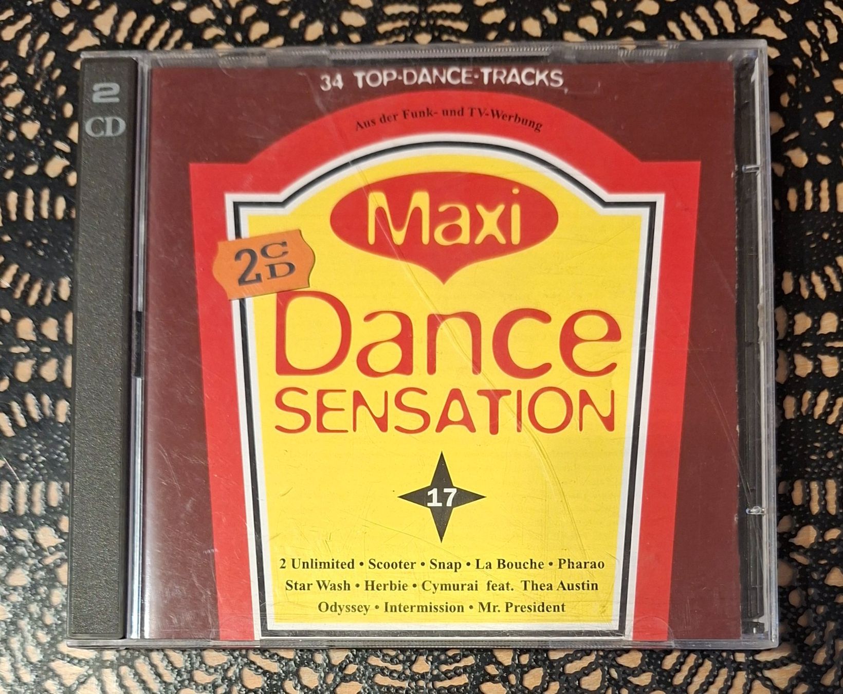 CDs: Maxi Dance Senation 17, 2CD Hit Compilation Sampler 1995 – Gebraucht aus Schönenberg TG von breiti12