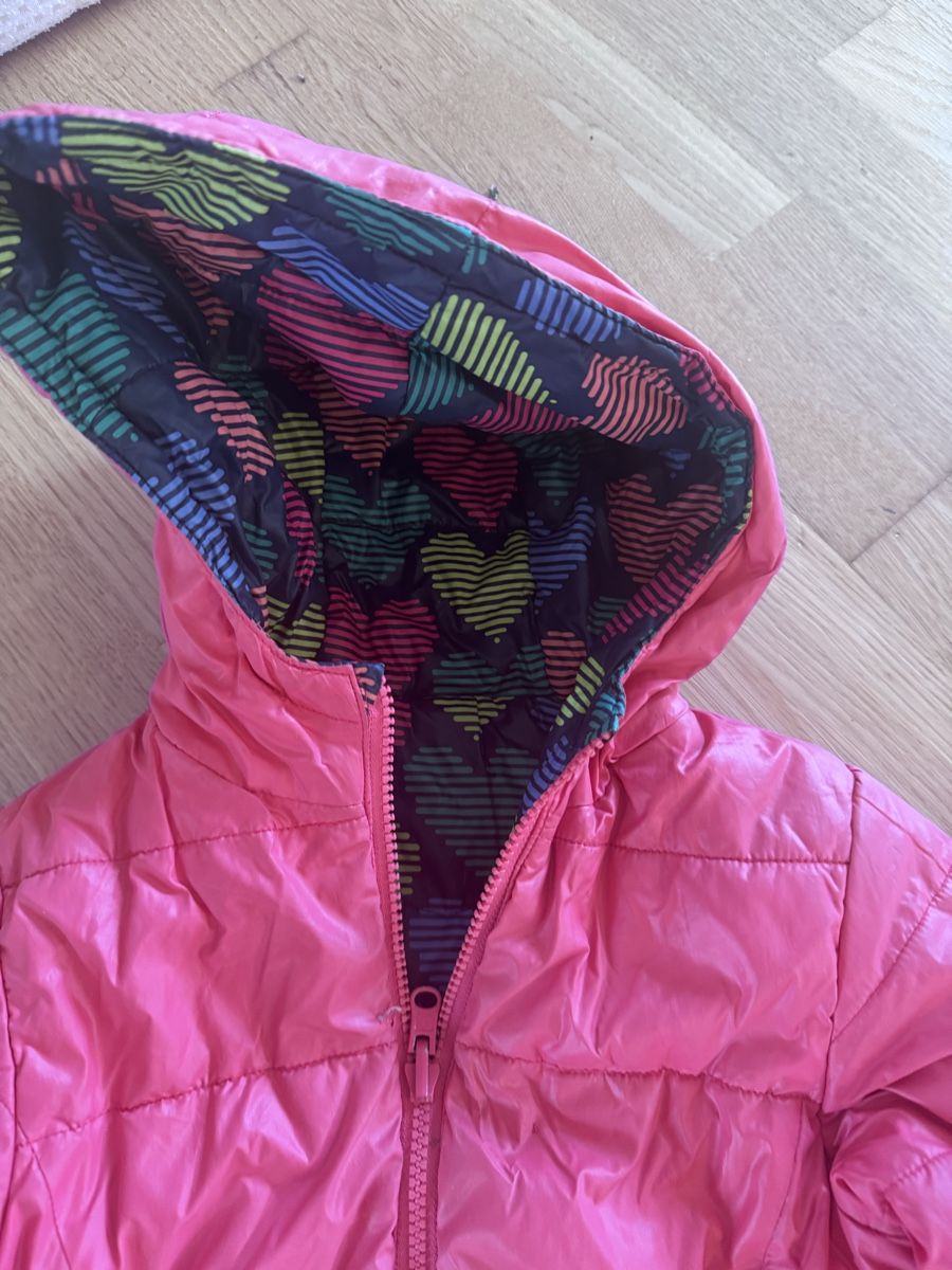 Giacche & Cappotti: 1 oder 2 Mädchen Wendejacke Winter 128 – Usato da Wädenswil venduto da dorodi 3
