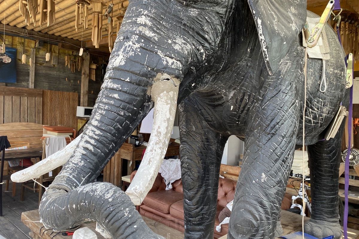 Statuette: Riesiger Elefant -  einzigartiges Dekostück – Usato da Ballwil venduto da ClassicGallery 2