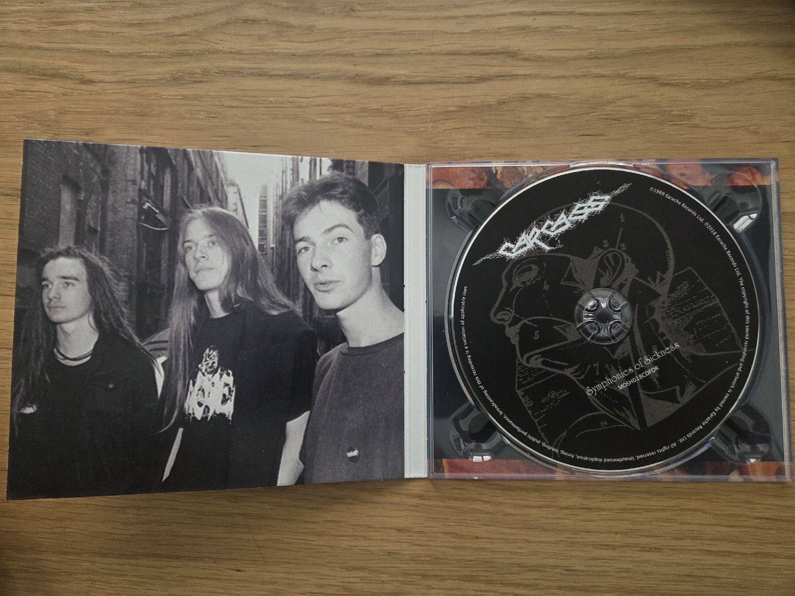 CD: Carcass - Symphony of sickness – Nuovo (secondo la descrizione) da Köniz venduto da cbusch 1