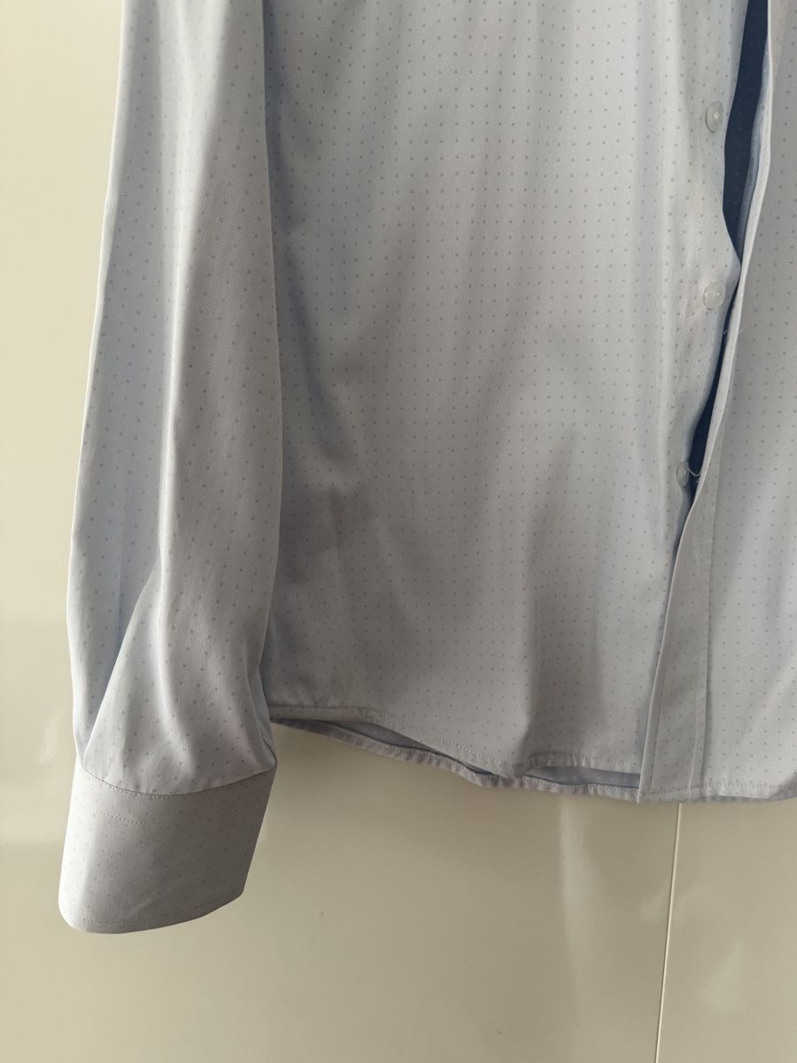 Camicie: Light Blue Dotted Men's Shirt – Nuovo (secondo la descrizione) da Uster venduto da Monika_OB 5