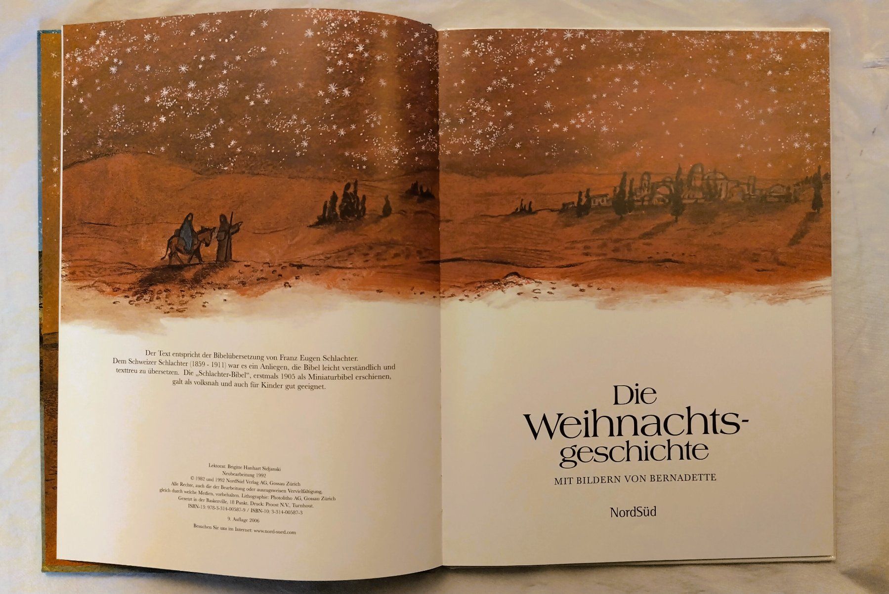 Libri: Die Weihnachtsgeschichte - Bilderbuch von Bernadette – Usato da Bellach venduto da JingleJerry 3