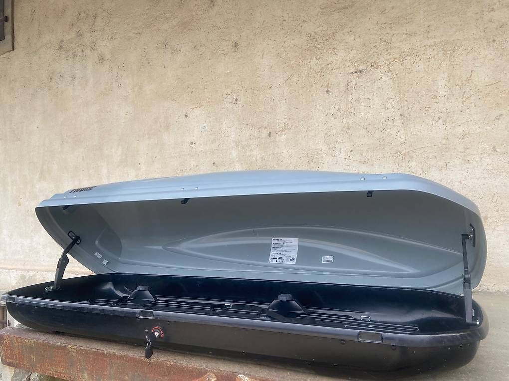 Box da tetto: XL Dachbox Thule Atlantis 600 mit oder ohne Träger – Usato da Leuzigen venduto da Doppelrad 6