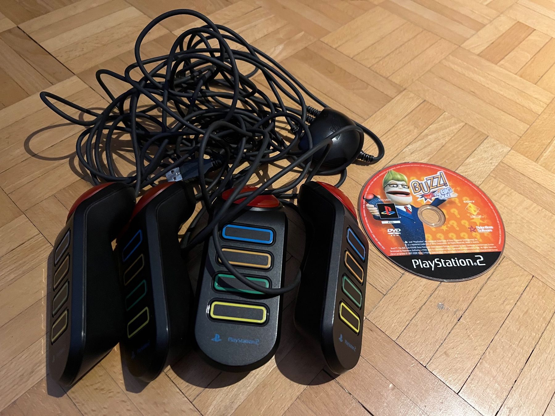 Giochi: Buzz Controller Ps 2 inkl Spiel – Usato da Basel venduto da Ruemli17