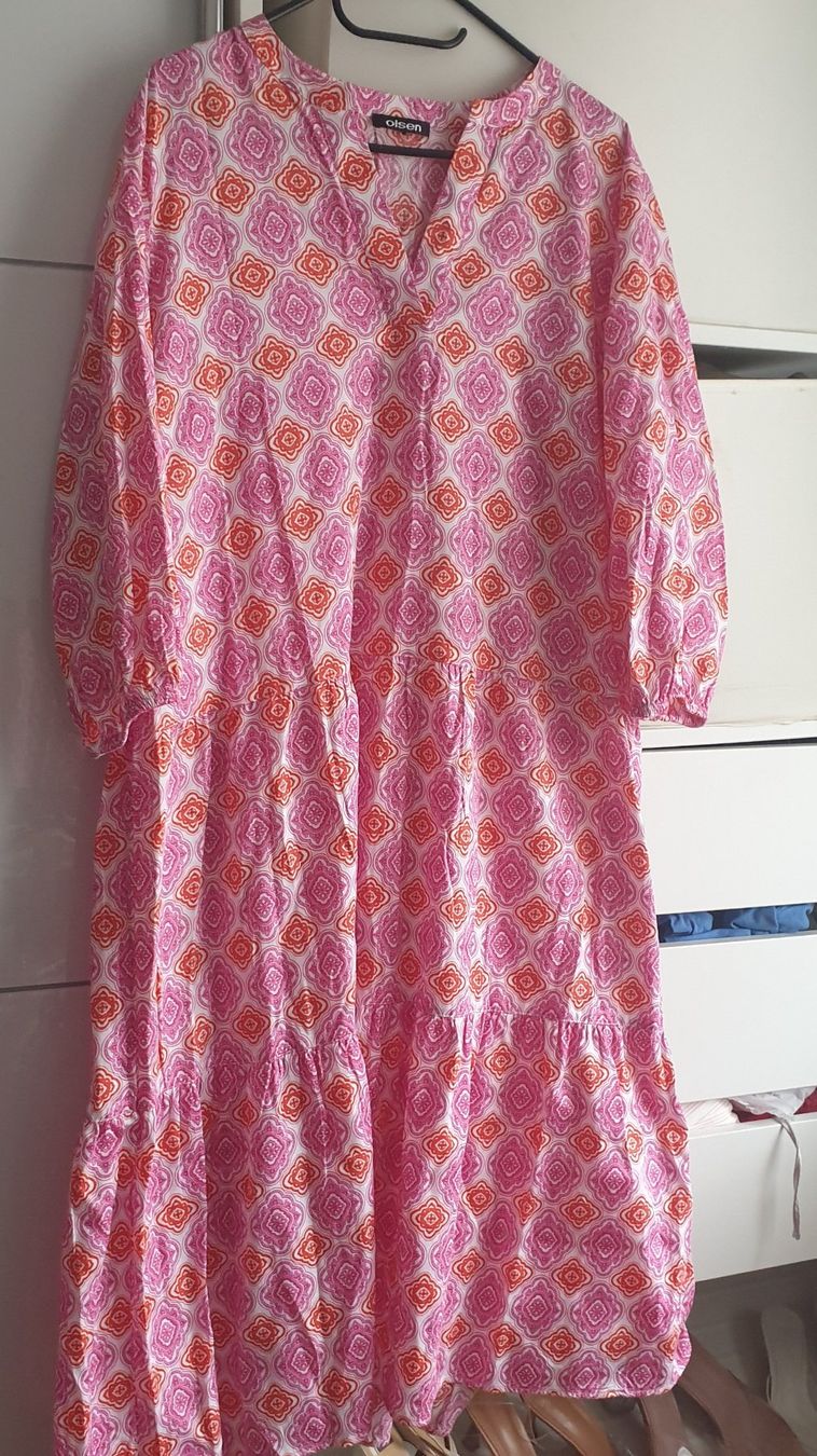 Kleider: Sommerliches Olsen Kleid, Grösse 44 – Gebraucht aus Frenkendorf von Chrigeli01