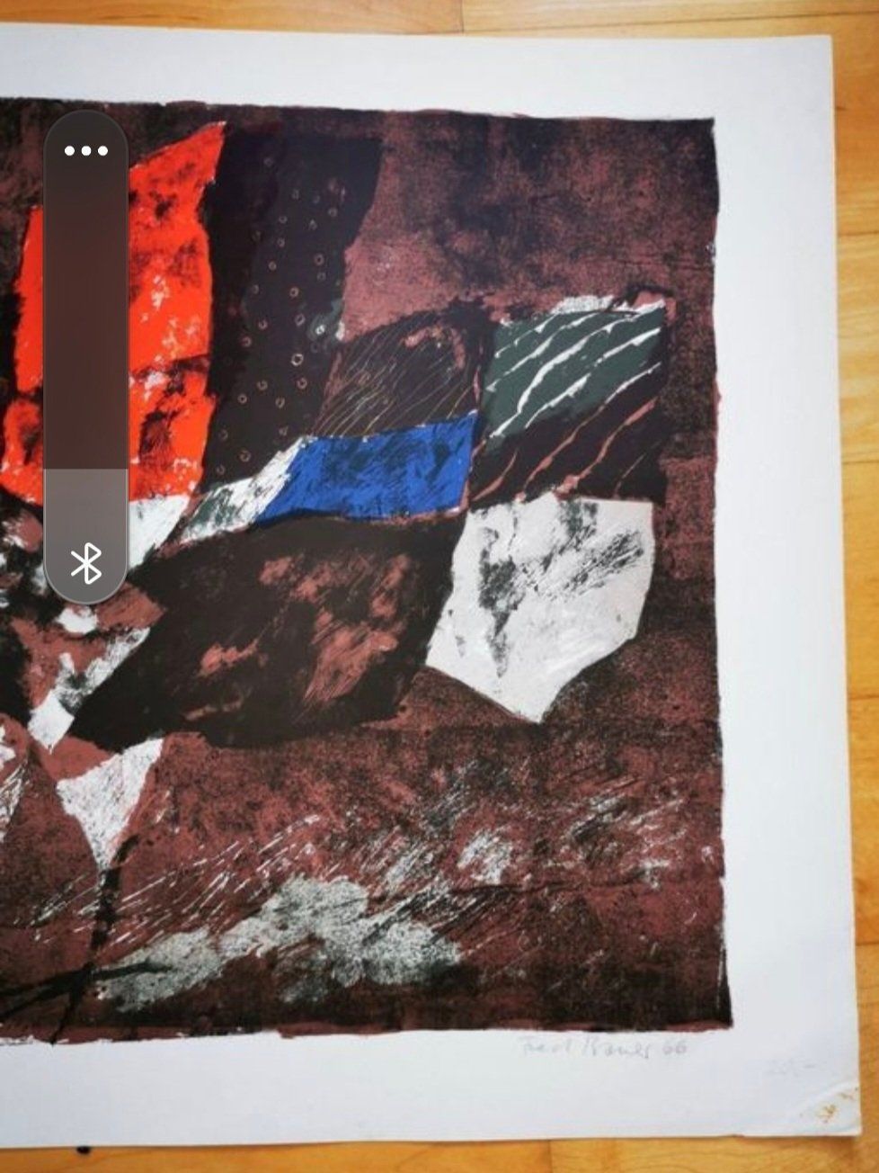 Grafiken & Lithographien: Lithographie Fred Bauer signée et numérotée – Gebraucht aus Les Brenets von  2