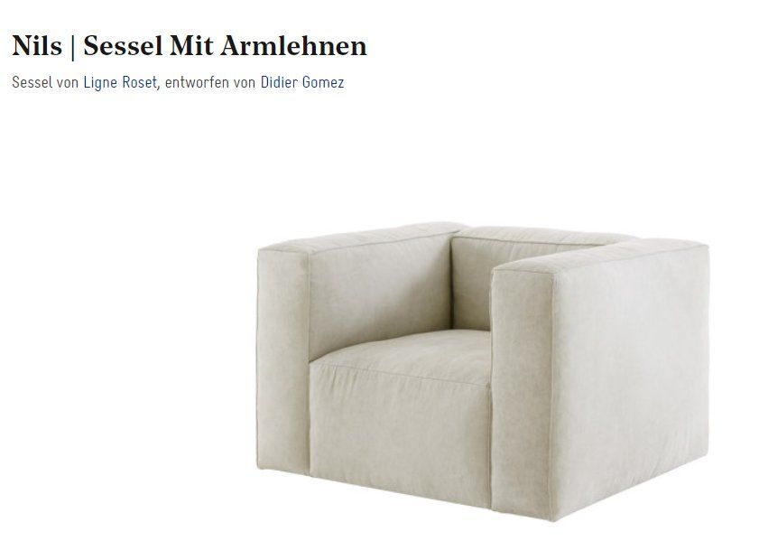 Ligne Roset Fauteuils: NILS Ligne Roset Sessel – D'occasion à Losone par pelchr
