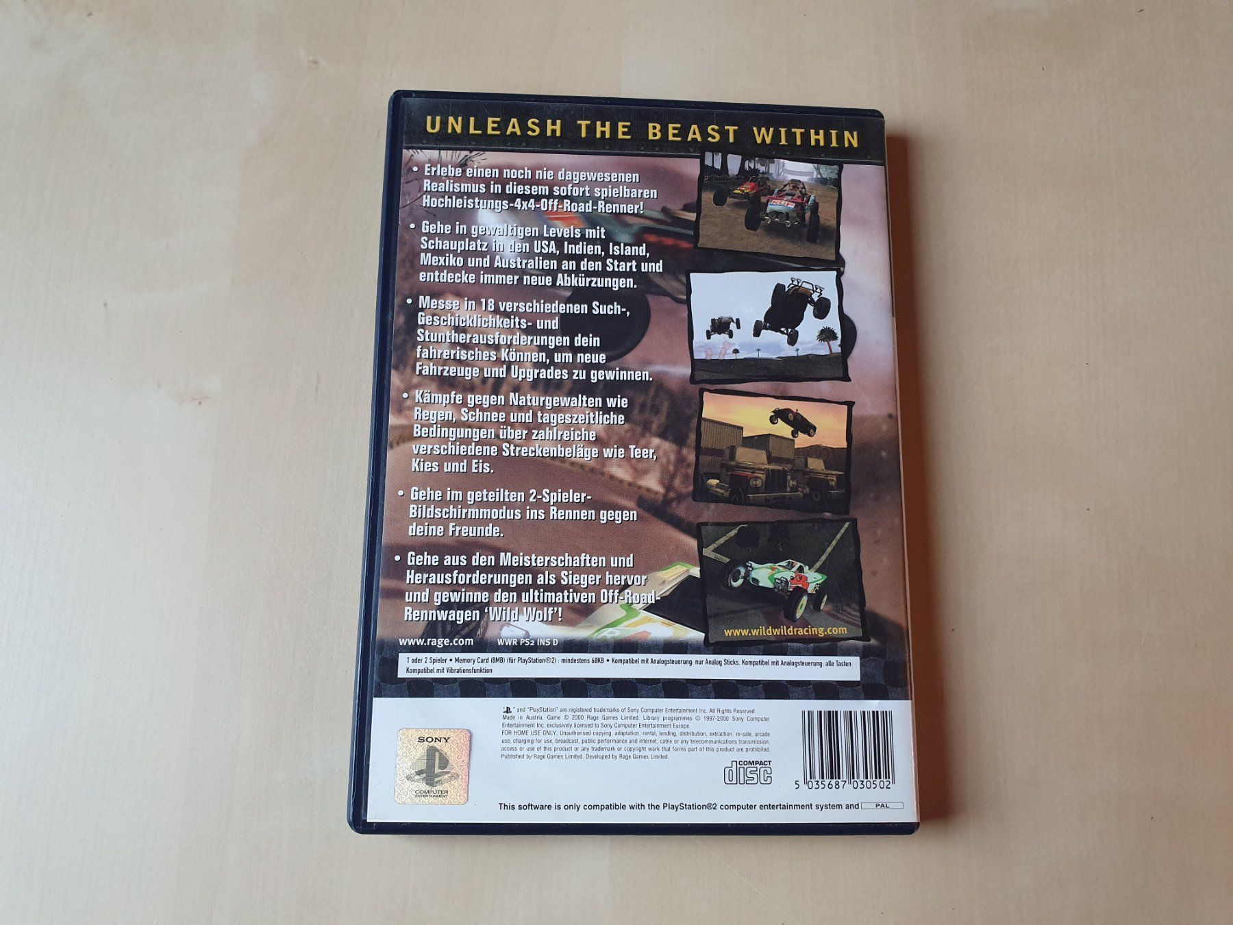 Sony Giochi: Wild Wild Racing – Usato da Stansstad venduto da collectorsshop 1