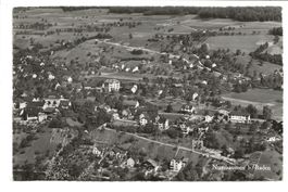 Nussbaumen bei Baden (AG) Dorfansicht - Flugaufnahme - 1952