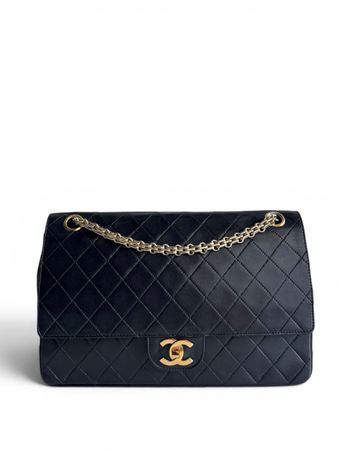 CHANEL Lambskin Medium Mademoiselle Double Flap Tasche
