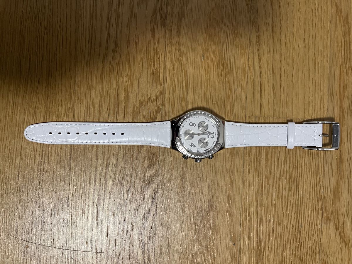 Swatch Orologi: Swatch Irony Typ YCS511C Weiss – Nuovo (secondo la descrizione) da Dübendorf venduto da EL-Spongebob 2