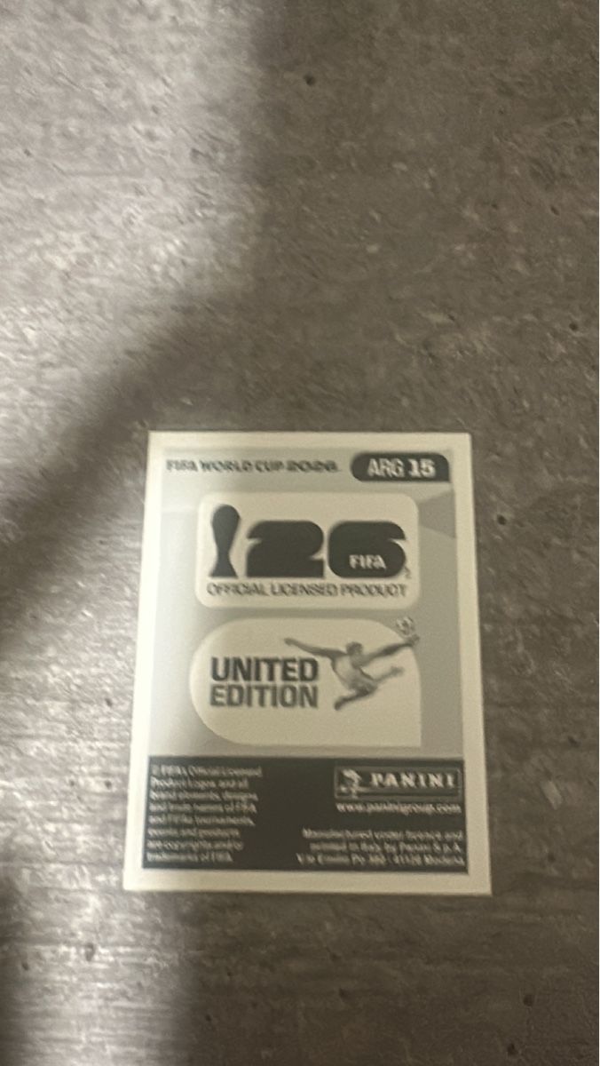 Panini Carte collezionabili: ARG 15 , FIFA WORLD CUP 2026 PANINI  – Nuovo (secondo la descrizione) da Frauenfeld venduto da 1PegPeg1 1