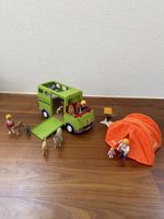 TOP! Playmobil Pferdetransporter, Camper & viel Zubehör