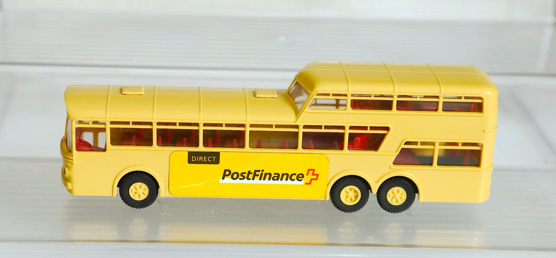 Modellini d'auto: EINMALIG POSTFINANCE SETRABUS  MODELLAUTO1:87 – Nuovo e nell'imballaggio originale da Ipsach venduto da Merlux 1